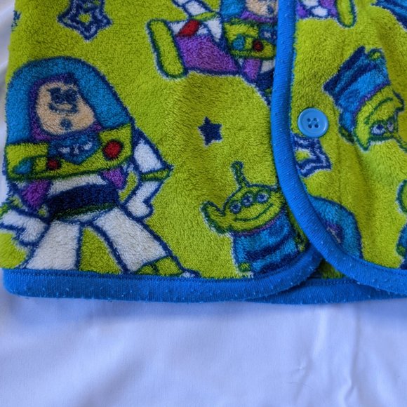 Japan Toy Story House Coat Hanten Buzz Lightyear 3 Years Old 3T Vest - Picture 5 of 7